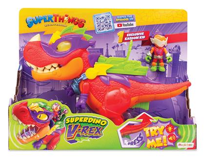 Superthings Dino Villian Rex SuperZings για 3+ Ετών AS