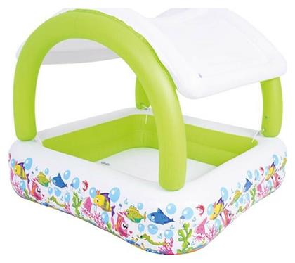 Παιδική Στρογγυλή Φουσκωτή Πισίνα Λευκή Bestway