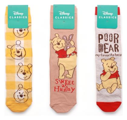 Παιδικές Κάλτσες Πολύχρωμο 3 Ζευγάρια Closet22