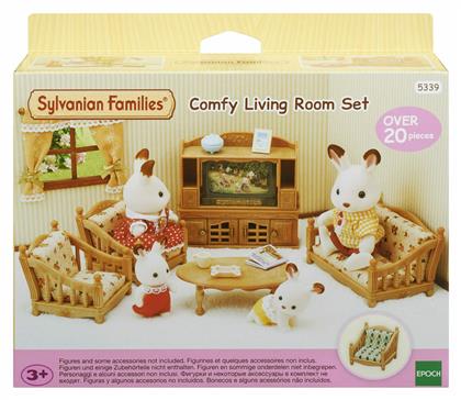 Comfy Living Room Set Sylvanian Families για 3+ Ετών 16εκ. Epoch Toys