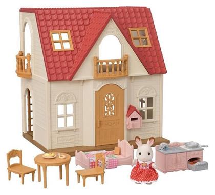 New Red Roof Cosy Cottage Starter Home Sylvanian Families για 3+ Ετών Epoch Toys