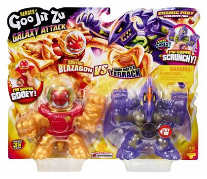 Dark Matter Terrack vs Sun Fyre Blazagon Goo Jit Zu για 4+ Ετών Giochi Preziosi