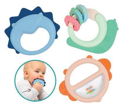 Μασητική Κουδουνίστρα Οδοντοφυΐας 3τμχ για 0 m+ Ludi