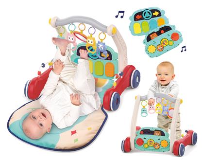 Μαξιλάρι Δραστηριοτήτων Πολύχρωμο για Νεογέννητα (MxΠxΥ) 49x49x40cm Ludi