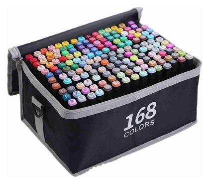 Μαρκαδόροι Σετ 168 χρώματα - Clicktshop