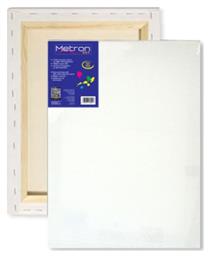 Καμβάς σε Τελάρο Λευκός 50x70εκ. 350gr/m² Metron