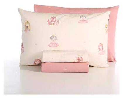 Nef-Nef Homeware Σετ Μονά Our Princess Ροζ 170x260cm - Nef Nef