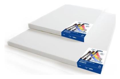 Καμβάς σε Τελάρο Λευκός Ορθογώνιος 60x70εκ. 280gr/m² 3τμχ Next