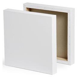 Καμβάς σε Τελάρο Λευκός Τετράγωνος 3D 15x15εκ. 280gr/m² Next