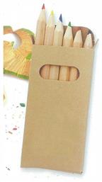 Σετ Ξυλομπογιές Mini Οικολογικές 6τμχ Next