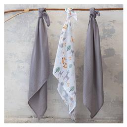 Πάνα Αγκαλιάς 120x120cm 3τμχ Nima