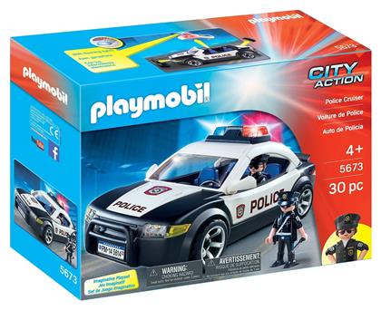 City Action Περιπολικό Όχημα Αστυνομίας για 4 ετών Playmobil