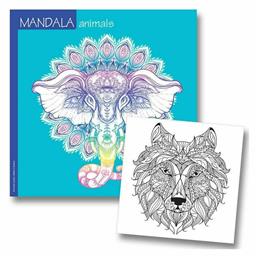 Βιβλίo Ζωγραφικής Anti-Stress Mandala Animals - Next