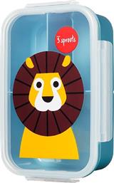 3 Sprouts Bento Box Πλαστικό Παιδικό Δοχείο Φαγητού Lion Μ21.6 x Π14 x Υ6.4cm από το Mumlabs