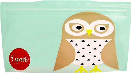 3 Sprouts Πλαστικό Παιδικό Δοχείο Φαγητού Owl από το Plus4u