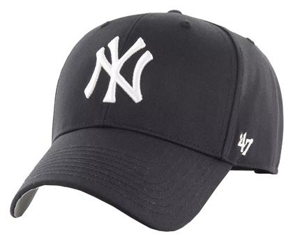 47 Brand Παιδικό Καπέλο Jockey Υφασμάτινο New York Μαύρο από το Modivo
