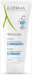 A-Derma Primalba Bebe Κρέμα Pour Le Change 100ml - A Derma