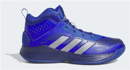 Αθλητικά Παιδικά Παπούτσια Μπάσκετ Cross Em Up 5 Royal Blue / Silver Metallic Adidas