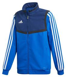 Αθλητική Παιδική Ζακέτα Φούτερ Μπλε Tiro 19 Presentation Adidas