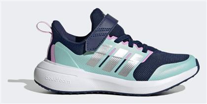 adidas Fortarun 2.0 Running Dark Blue / Silver Metallic / Semi Flash Aqua - Adidas από το Spartoo