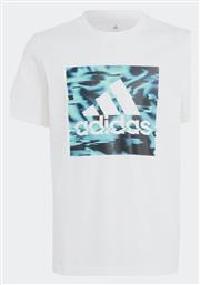 Gaming Graphic Παιδικό T-shirt Λευκό Adidas από το MybrandShoes