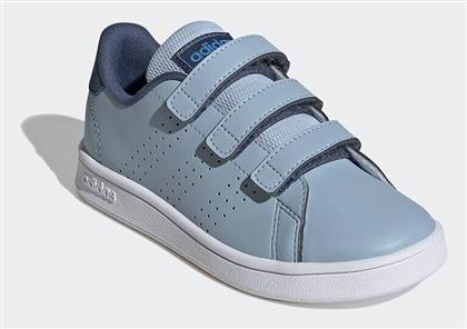 Παιδικά Sneakers Advantage Cf C με Σκρατς Γαλάζια Adidas