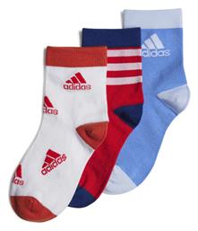 adidas Παιδικές Κάλτσες Μακριές Πολύχρωμες 3 Ζευγάρια - Adidas