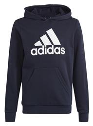 Παιδικό Φούτερ με Κουκούλα και Τσέπες Navy Μπλε Adidas