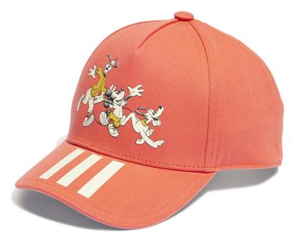 Adidas Παιδικό Καπέλο Jockey Υφασμάτινο Πορτοκαλί