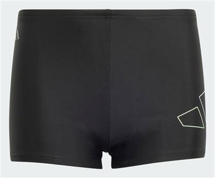 Παιδικό Μαγιό Βερμούδα / Σορτς Performance Big Bars Swim Boxers Μαύρο Adidas από το Siontis Athletics