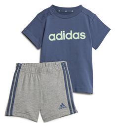 Παιδικό Σετ με Σορτς Καλοκαιρινό 2τμχ Navy Blue/Grey Melange Essentials Adidas