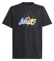 Παιδικό T-shirt Μαύρο Adidas