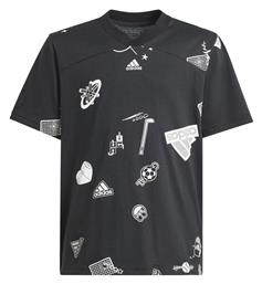 Παιδικό T-shirt Μαύρο Adidas