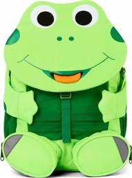 Affenzahn Frog Neon Σχολική Τσάντα Πλάτης Νηπιαγωγείου σε Πράσινο χρώμα Μ20 x Π12 x Υ31cm