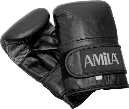 Amila 37315 Δερμάτινα Γάντια Πυγμαχίας για Σάκο Μαύρα XLarge από το HallofBrands