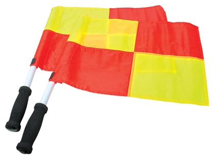 Amila Σημαιάκια Επόπτη Ποδοσφαίρου Σετ 2τμχ Πολύχρωμα