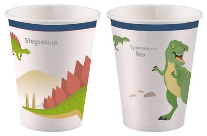 Amscan Χάρτινα Ποτηράκια Happy Dinosaur 8τμχ (Διάφορα Σχέδια) από το Moustakas Toys