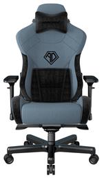 Anda Seat AD12XLLA T-Pro II Υφασμάτινη Καρέκλα Gaming με Ρυθμιζόμενα Μπράτσα Μαύρο/Μπλε