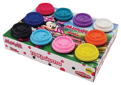AS 10 Βαζάκια Πλαστελίνης Minnie για 3+ Ετών από το Toyscenter