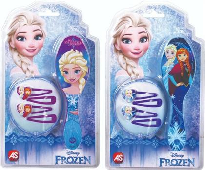 As Company Βούρτσα & Κλιπς Μαλλιών Frozen (2 Σχέδια) από το Moustakas Toys
