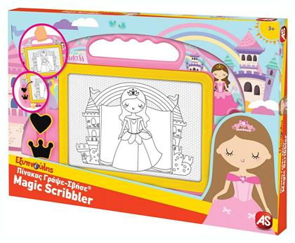 AS Magic Scribbler Baby Princess Πίνακας Γράψε - Σβήσε από το Moustakas Toys