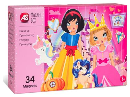 AS Μαγνητικό Παιχνίδι Κατασκευών Box Dress Up για Παιδιά 3+ Ετών από το Moustakas Toys