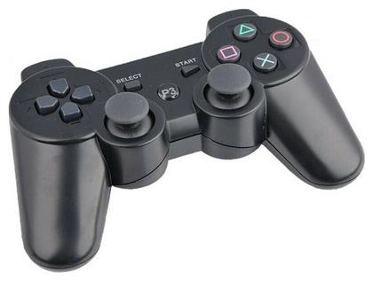 Ασύρματο Gamepad για PS3 Μαύρο από το Filinda