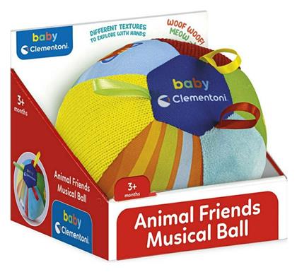 Animal Friends Music Ball για 3+ Μηνών Baby Clementoni