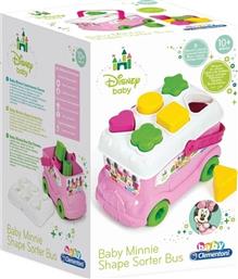Baby Clementoni Baby Minnie Shape Sorter Bus για 10+ Μηνών από το Toyscenter