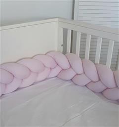 Baby Oliver Πάντα Πλεξούδα Design 12 Pink 18x200cm