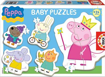 Παιδικό Puzzle Baby Peppa Pig 20pcs για 2+ Ετών Educa από το GreekBooks