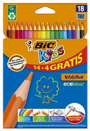 Kids Evolution Σετ Ξυλομπογιές 14τμχ Bic