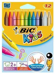 Kids Plastidecor Σετ Κηρομπογιές 12τμχ Bic