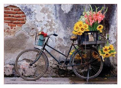 Bicycle With Flowers 2D 500pcs - Educa